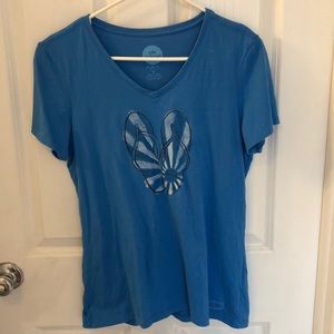 NWOT Life is Good Crusher Tee